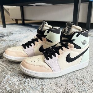 EASTER JORDANS . WORN ONCE OR TWICE